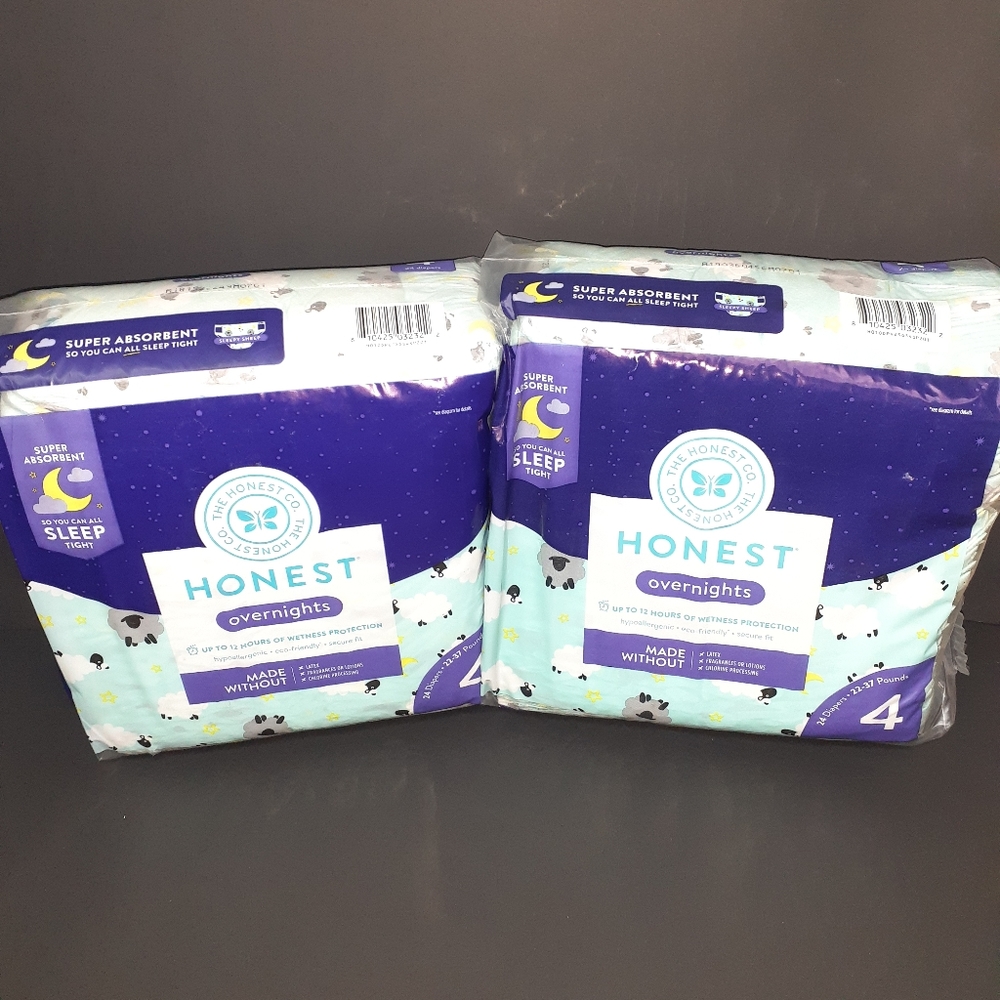 Honest Diapers size 4 2 pack